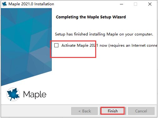 Maple 2021主界面截图