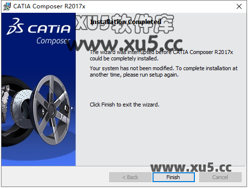 DS CATIA Composer R2017功能菜单截图